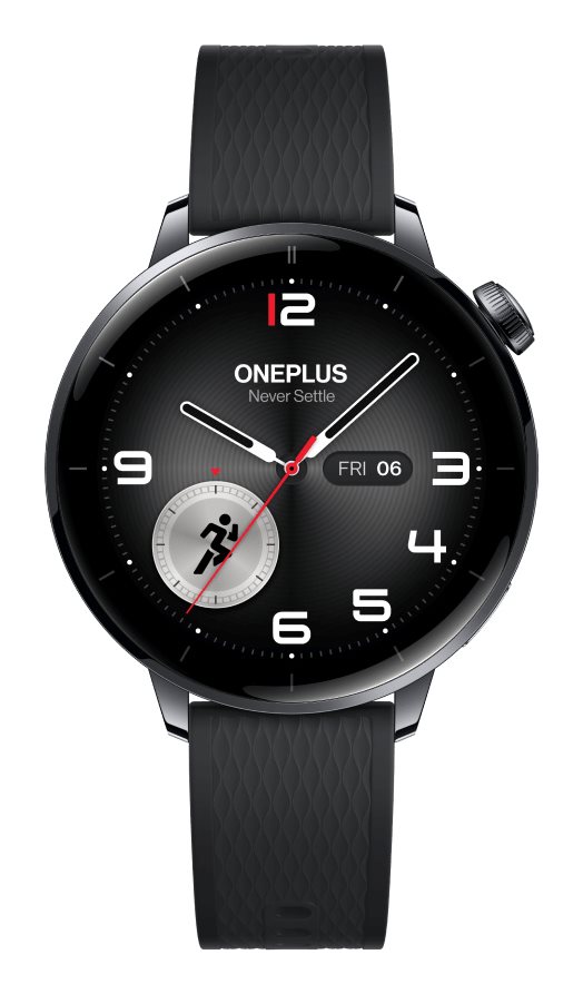 OnePlus Watch 3 Smartwatch 43mm black steel